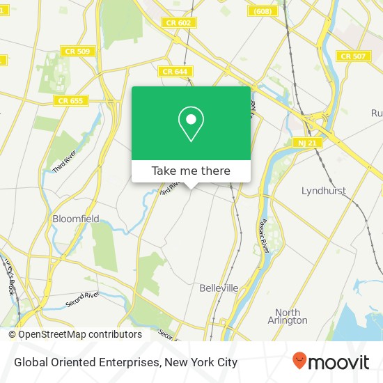 Global Oriented Enterprises map