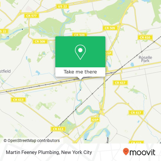 Martin Feeney Plumbing map