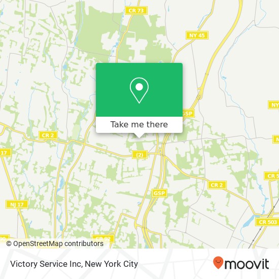 Victory Service Inc map