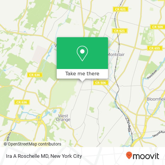 Ira A Roschelle MD map