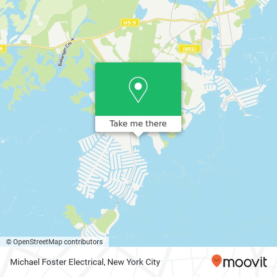 Mapa de Michael Foster Electrical