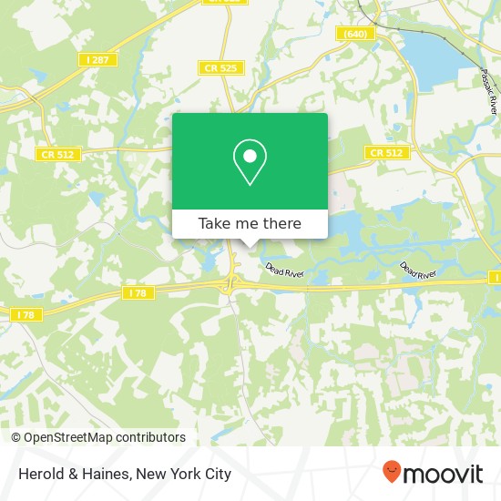 Mapa de Herold & Haines