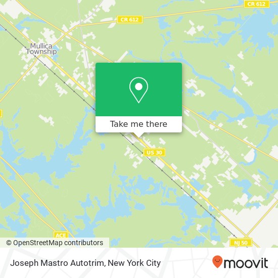 Mapa de Joseph Mastro Autotrim