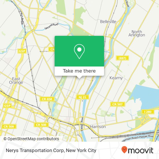 Mapa de Nerys Transportation Corp