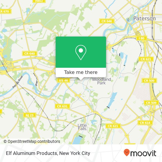 Elf Aluminum Products map