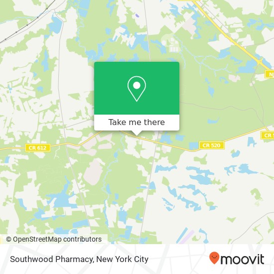 Mapa de Southwood Pharmacy