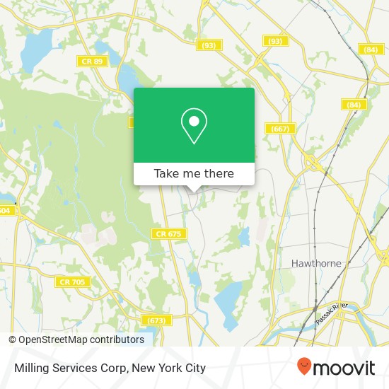 Milling Services Corp map