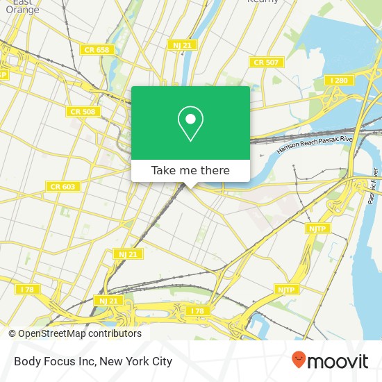 Body Focus Inc map