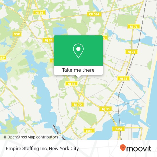 Mapa de Empire Staffing Inc