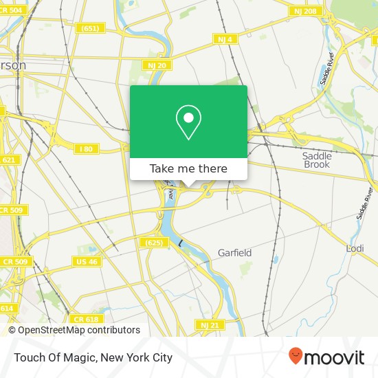 Touch Of Magic map