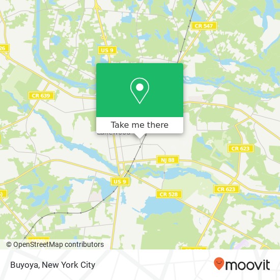 Buyoya map