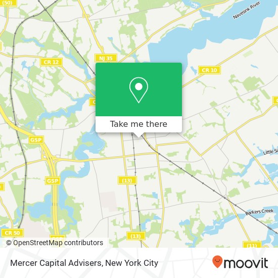 Mercer Capital Advisers map