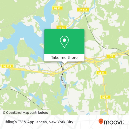 Mapa de Ihling's TV & Appliances