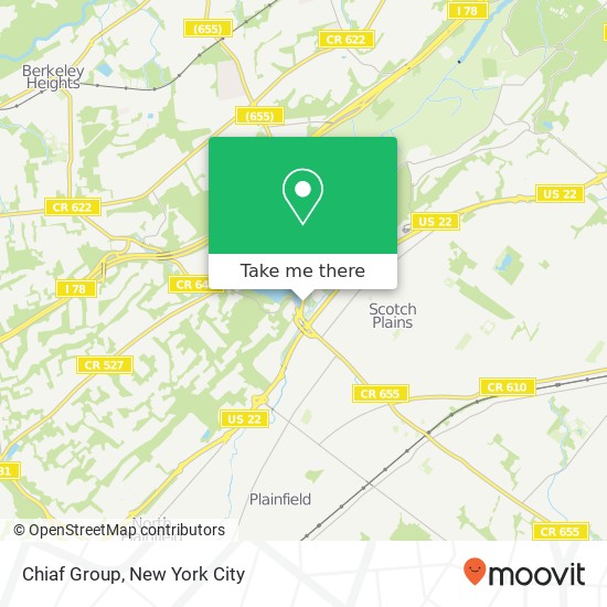 Mapa de Chiaf Group