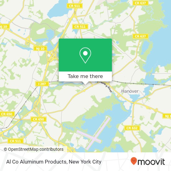 Al Co Aluminum Products map