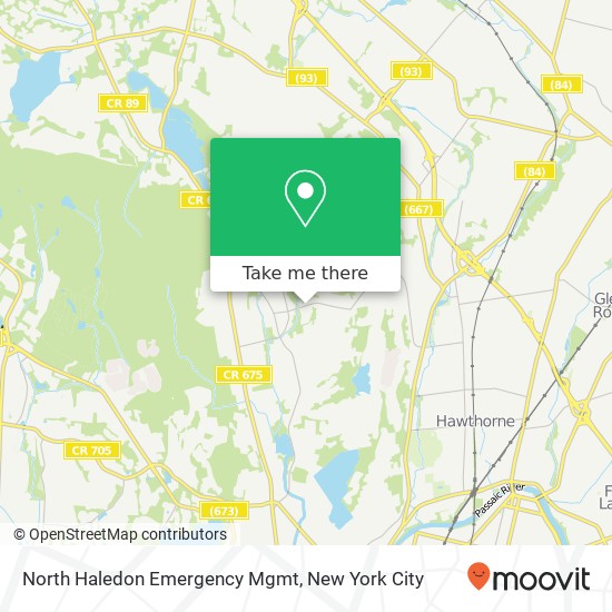 North Haledon Emergency Mgmt map