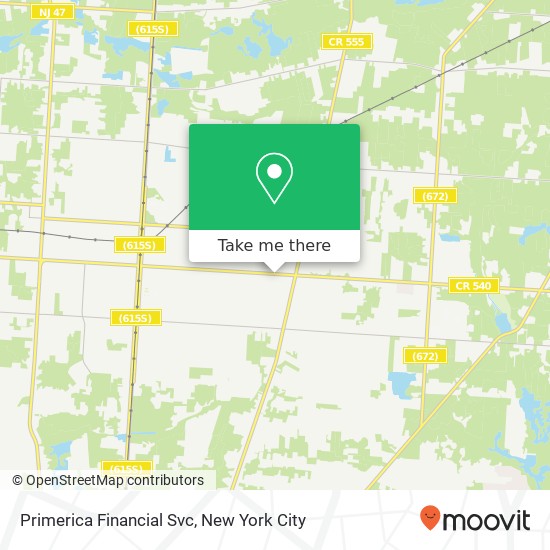 Primerica Financial Svc map