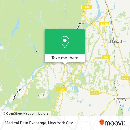 Medical Data Exchange map
