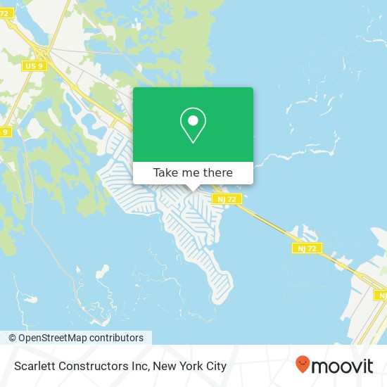 Scarlett Constructors Inc map