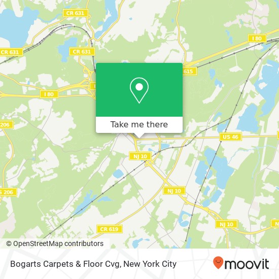 Mapa de Bogarts Carpets & Floor Cvg