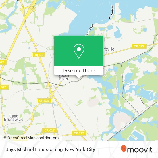 Jays Michael Landscaping map