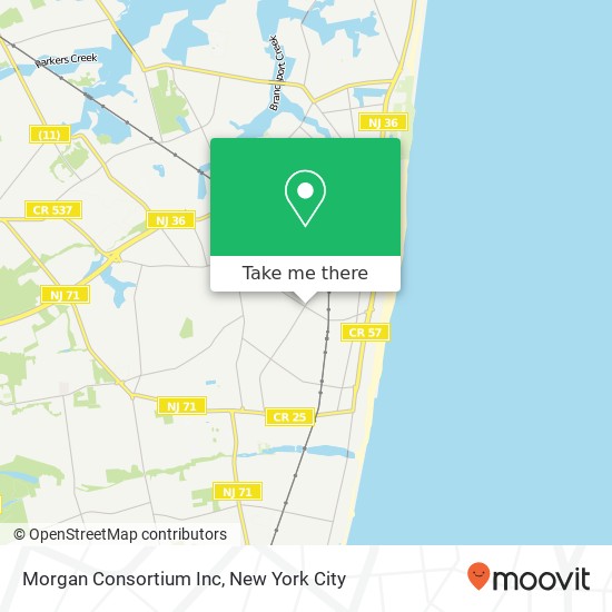 Mapa de Morgan Consortium Inc