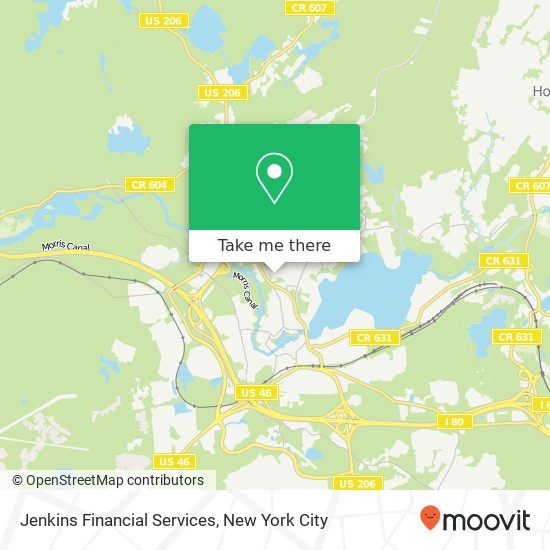 Jenkins Financial Services map