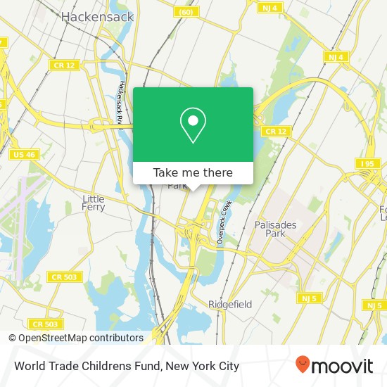 World Trade Childrens Fund map