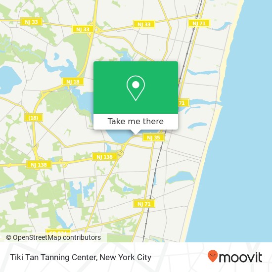 Tiki Tan Tanning Center map