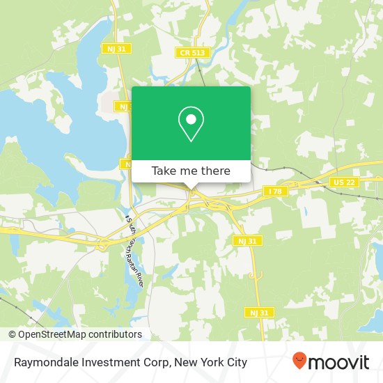 Raymondale Investment Corp map