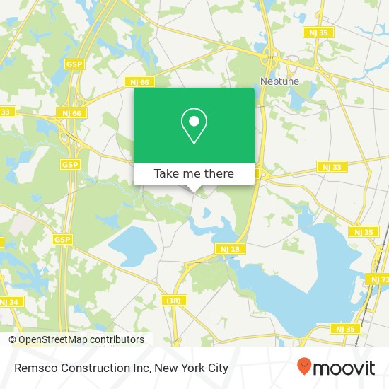 Mapa de Remsco Construction Inc