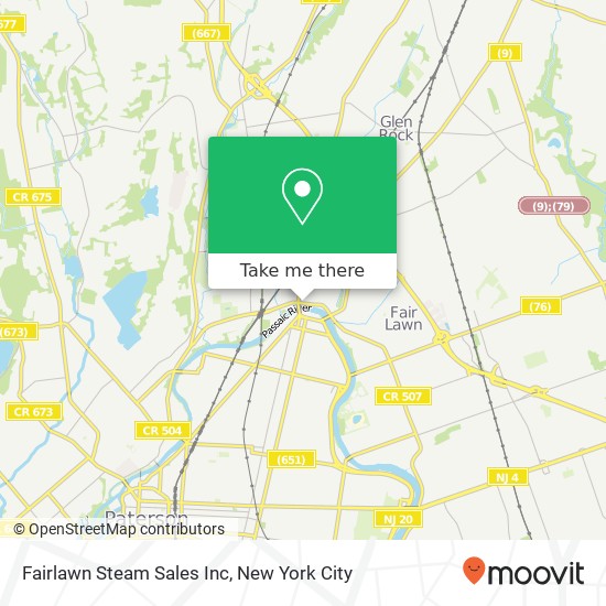 Fairlawn Steam Sales Inc map