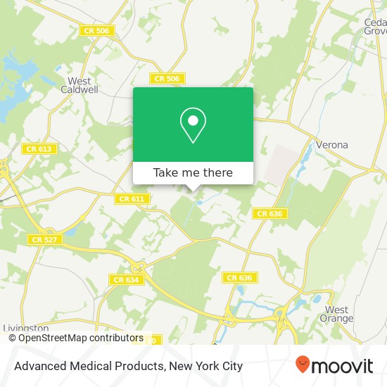 Mapa de Advanced Medical Products