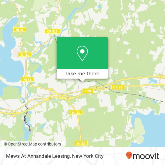 Mews At Annandale Leasing map