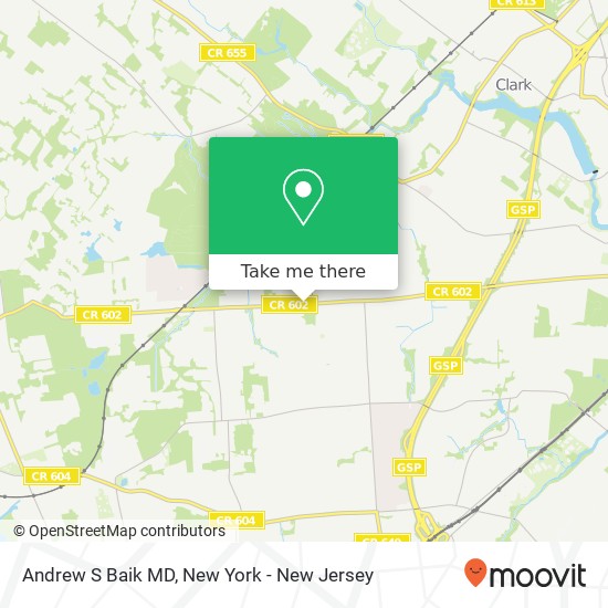 Andrew S Baik MD map