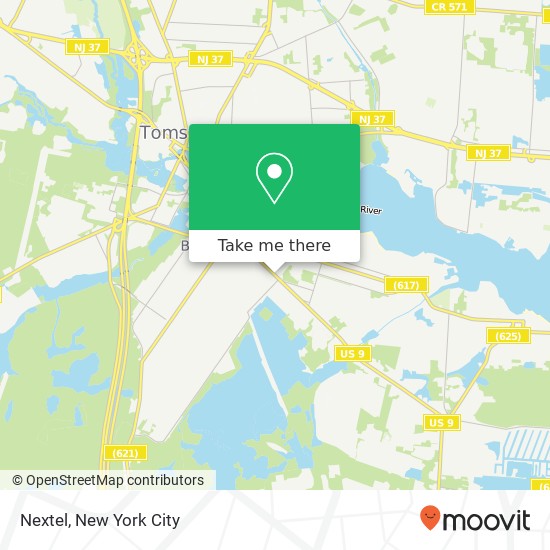 Nextel map