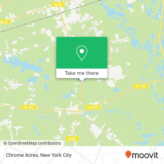 Mapa de Chrome Acres