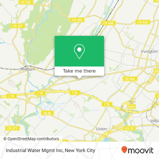 Mapa de Industrial Water Mgmt Inc