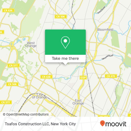 Tsafos Construction LLC map