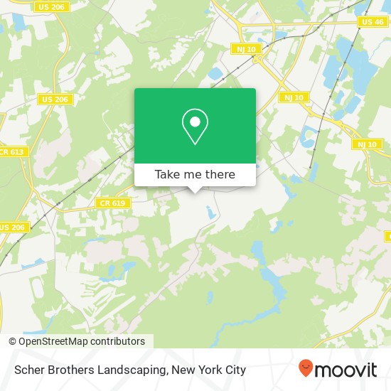 Mapa de Scher Brothers Landscaping