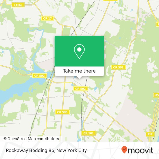 Rockaway Bedding 86 map