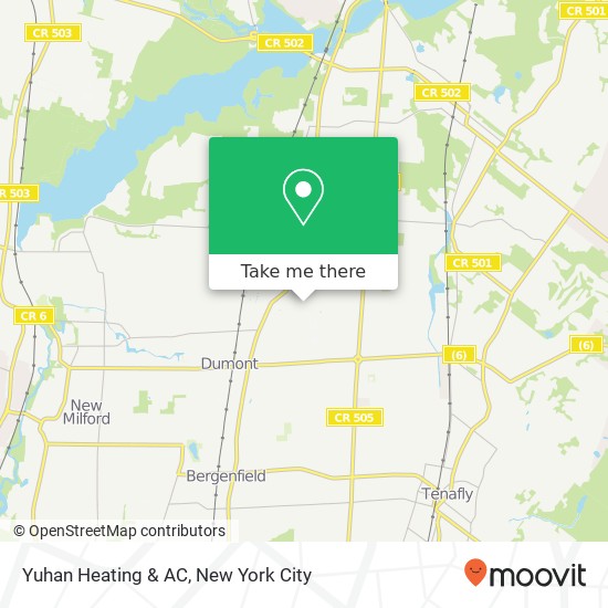 Mapa de Yuhan Heating & AC