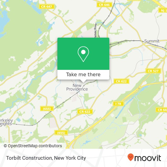 Torbilt Construction map