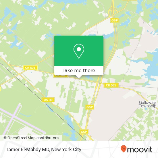 Tamer El-Mahdy MD map