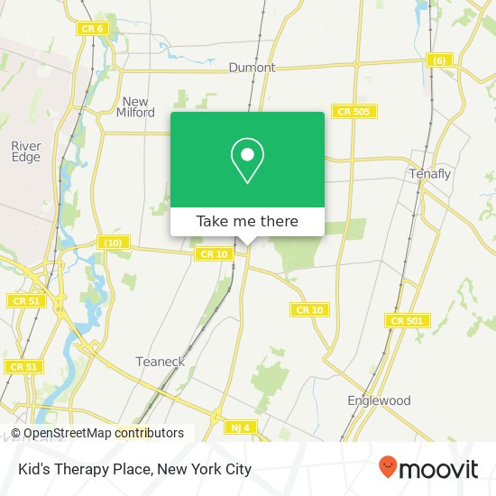 Mapa de Kid's Therapy Place