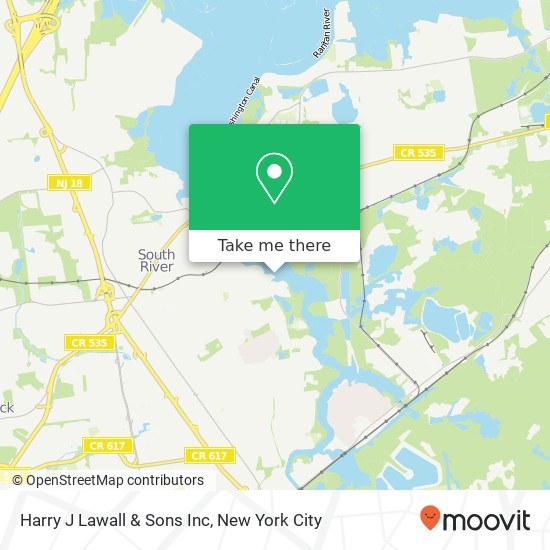 Harry J Lawall & Sons Inc map