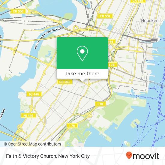 Faith & Victory Church map