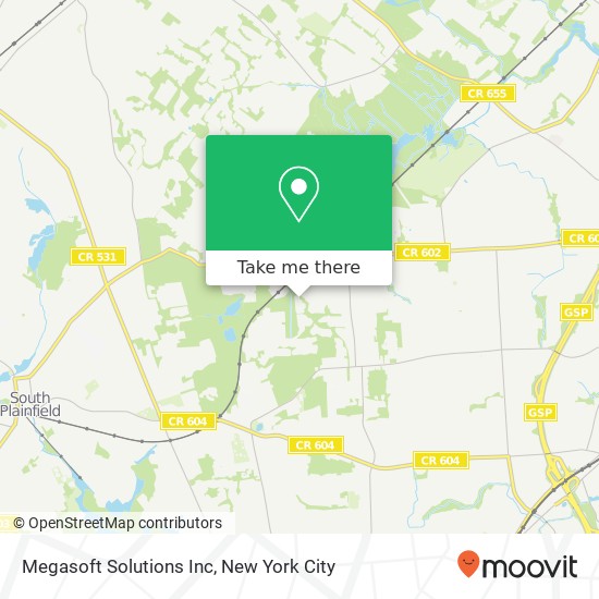 Mapa de Megasoft Solutions Inc