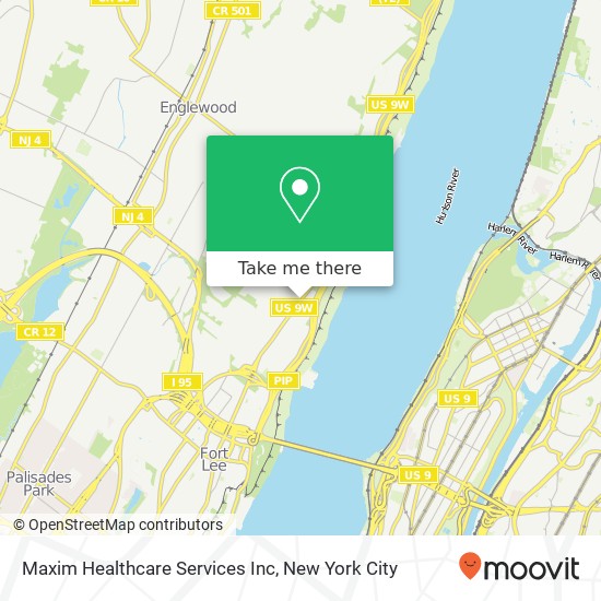 Maxim Healthcare Services Inc map