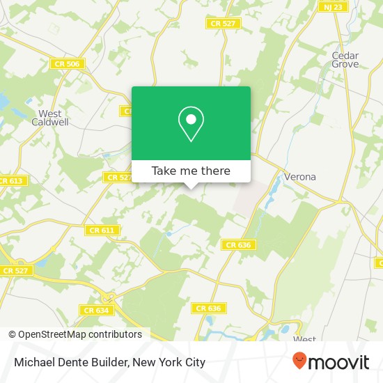 Michael Dente Builder map